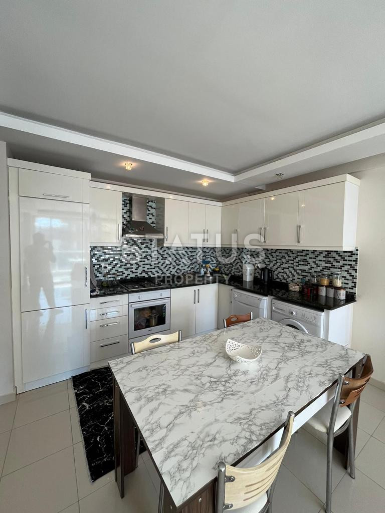 Просторная двухкомнатная меблированная  квартира в современном ЖК в Тосмуре. 75м2 фото 7