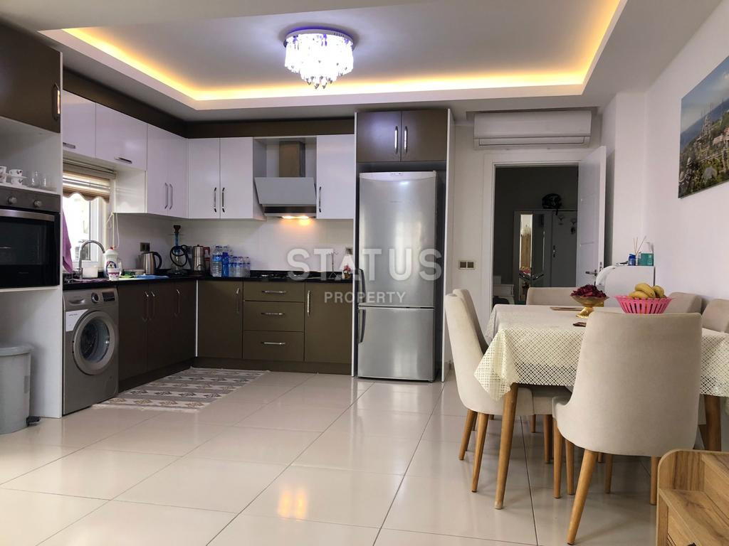 Светлая меблированная трёхкомнатная квартира в близи моря в Махмутларе.  107м2 фото 6