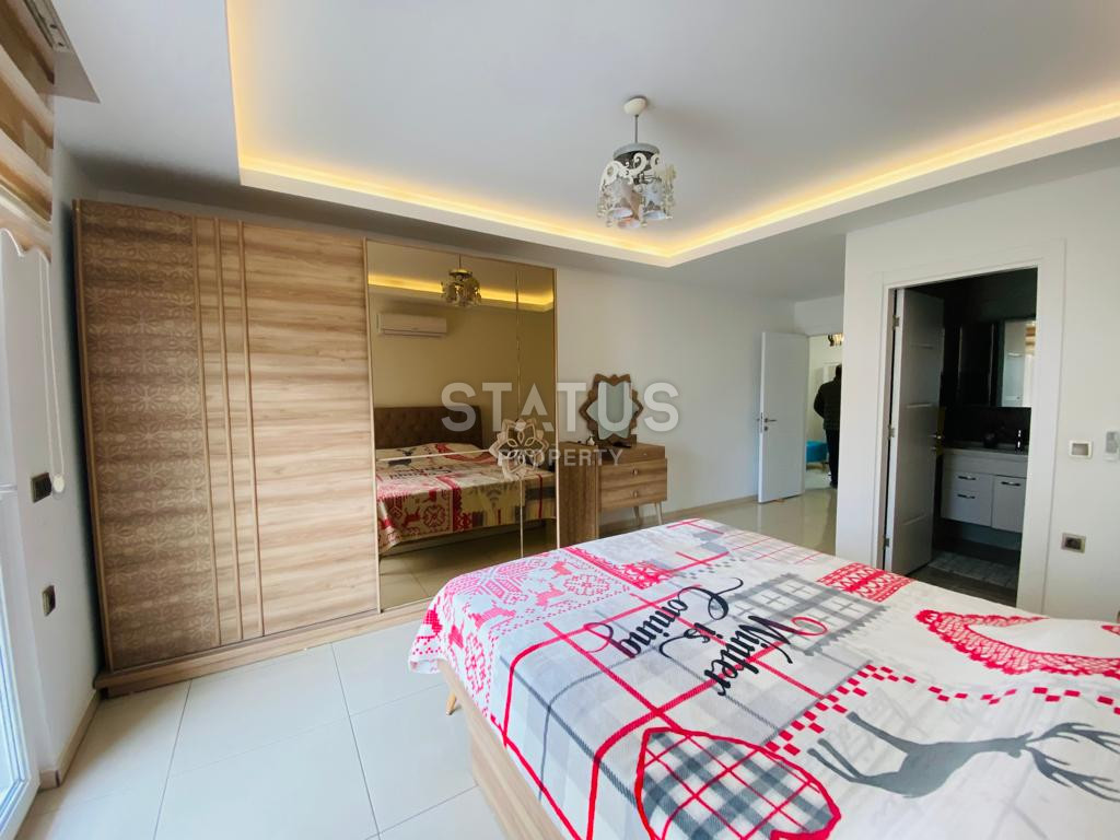 Светлая меблированная трёхкомнатная квартира в близи моря в Махмутларе.  107м2 фото 10