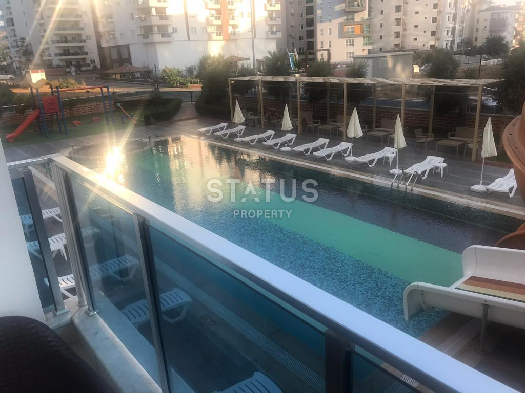 Светлая меблированная трёхкомнатная квартира в близи моря в Махмутларе.  107м2 фото 16