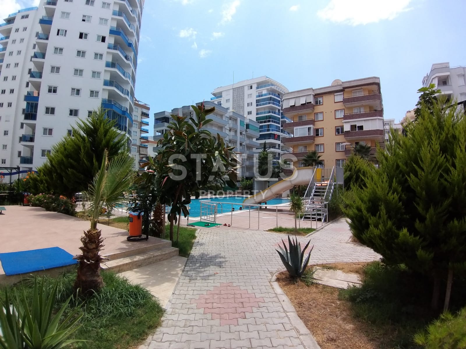 Большая квартира 1+1 в комплексе с бассейном, Махмутлар, 75 м2 фото 14