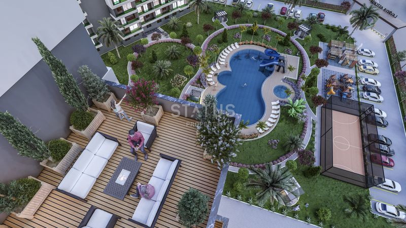 Новый жилой комплекс в востребованном районе Соли Мезетли в г. Мерсин. 58м2 – 70м2 фото 5