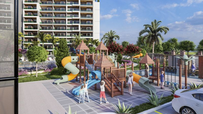 Новый жилой комплекс в востребованном районе Соли Мезетли в г. Мерсин. 58м2 – 70м2 фото 8