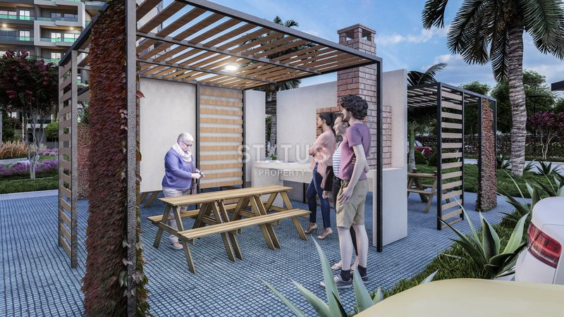 Новый жилой комплекс в востребованном районе Соли Мезетли в г. Мерсин. 58м2 – 70м2 фото 10