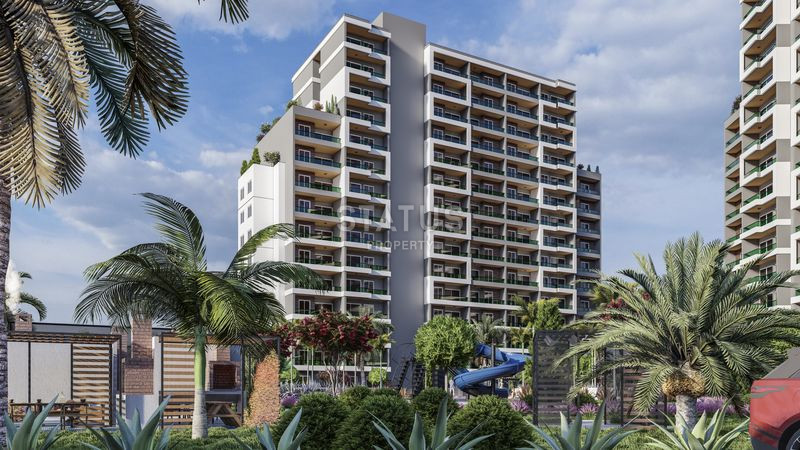 Новый жилой комплекс в востребованном районе Соли Мезетли в г. Мерсин. 58м2 – 70м2 фото 12