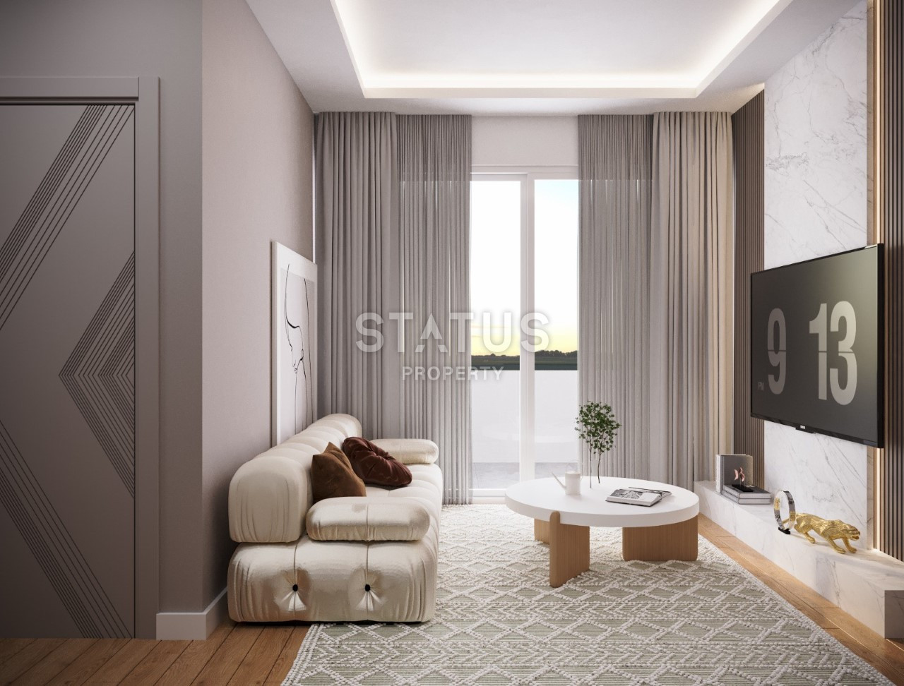 Новый жилой комплекс в востребованном районе Соли Мезетли в г. Мерсин. 58м2 – 70м2 фото 13