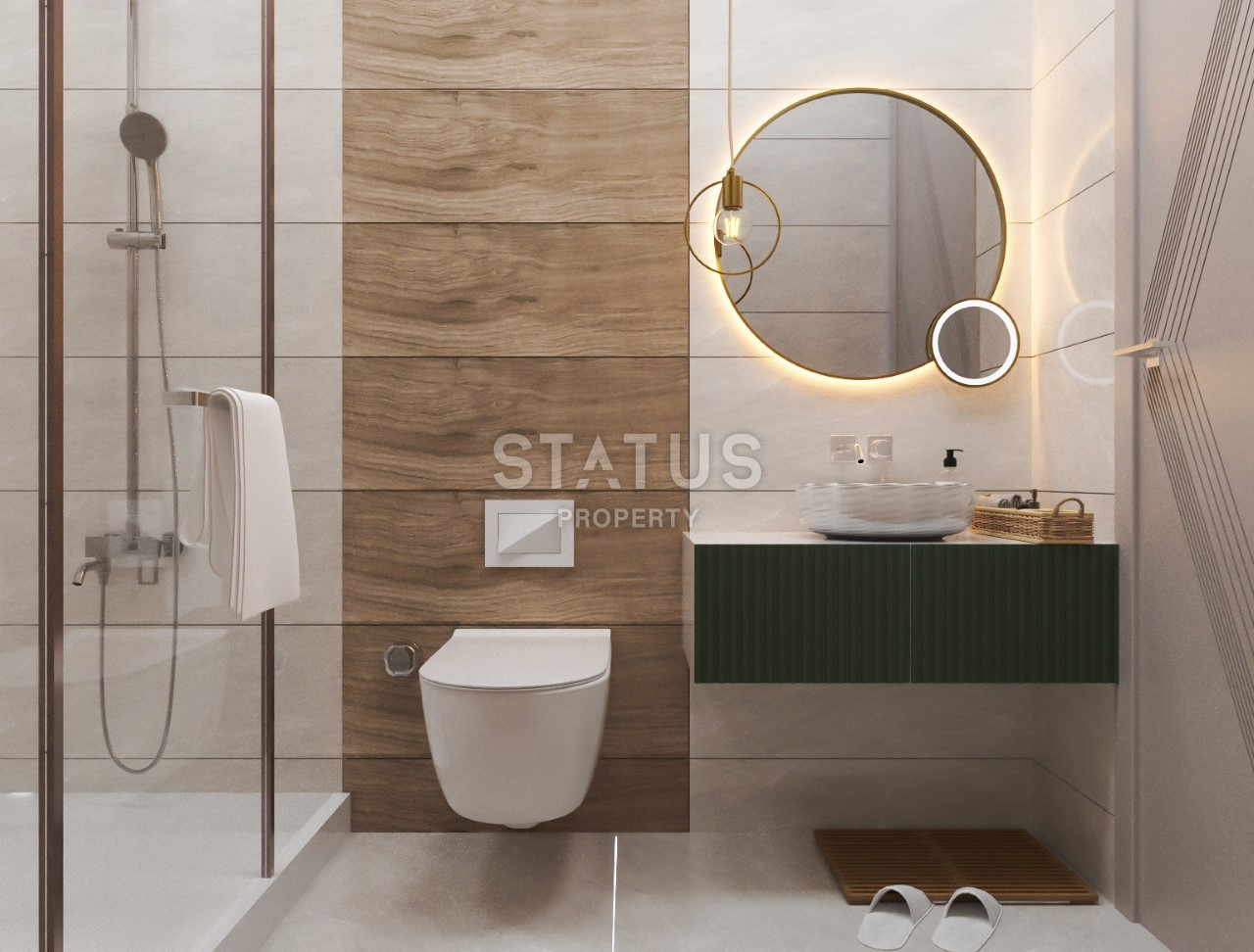 Новый жилой комплекс в востребованном районе Соли Мезетли в г. Мерсин. 58м2 – 70м2 фото 17