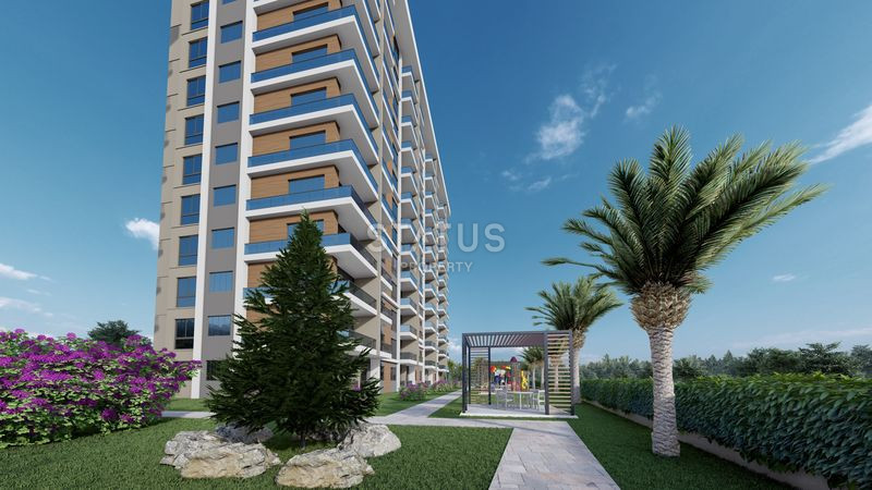 Жилой комплекс премиального уровня с собственным пляжем и низкими ценами в Мерсине. 70-107м2 фото 5