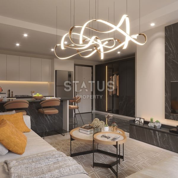 Жилой комплекс премиального уровня с собственным пляжем и низкими ценами в Мерсине. 70-107м2 фото 9