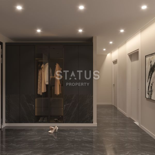 Жилой комплекс премиального уровня с собственным пляжем и низкими ценами в Мерсине. 70-107м2 фото 12