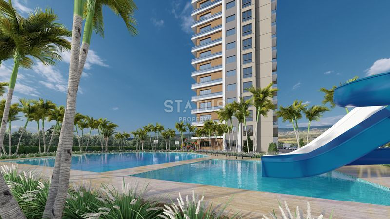 Жилой комплекс премиального уровня с собственным пляжем и низкими ценами в Мерсине. 70-107м2 фото 15