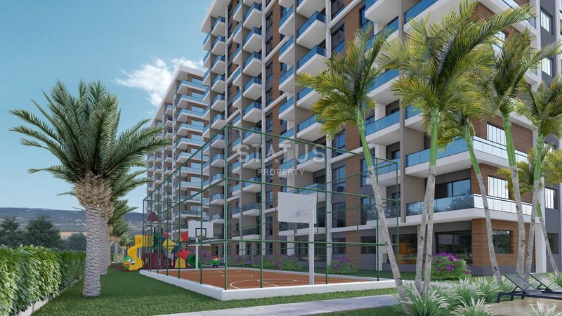 Жилой комплекс премиального уровня с собственным пляжем и низкими ценами в Мерсине. 70-107м2 фото 16