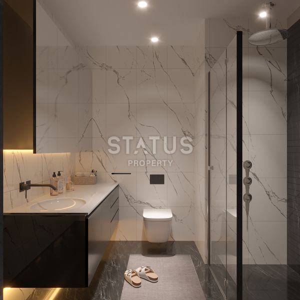 Жилой комплекс премиального уровня с собственным пляжем и низкими ценами в Мерсине. 70-107м2 фото 22