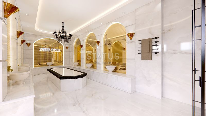 Впечатляющий жилой комплекс в Авсалларе! Настоятельно рекомендуем! 52м2-198м2 фото 4