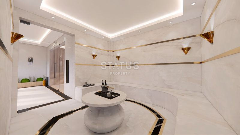 Впечатляющий жилой комплекс в Авсалларе! Настоятельно рекомендуем! 52м2-198м2 фото 5