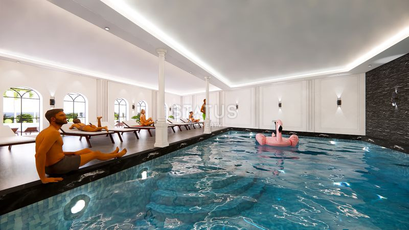 Впечатляющий жилой комплекс в Авсалларе! Настоятельно рекомендуем! 52м2-198м2 фото 7