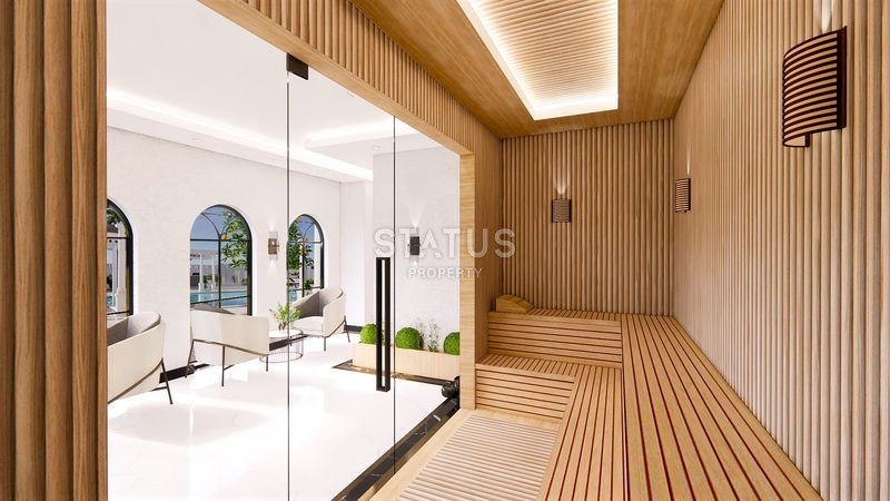 Впечатляющий жилой комплекс в Авсалларе! Настоятельно рекомендуем! 52м2-198м2 фото 13