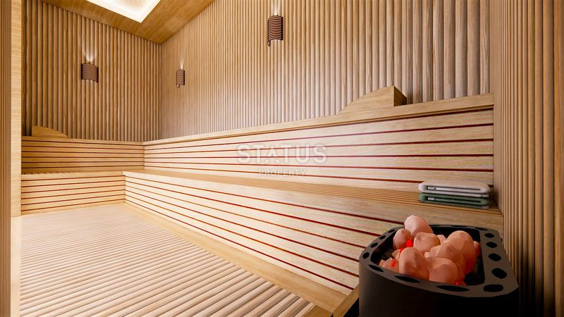 Впечатляющий жилой комплекс в Авсалларе! Настоятельно рекомендуем! 52м2-198м2 фото 15