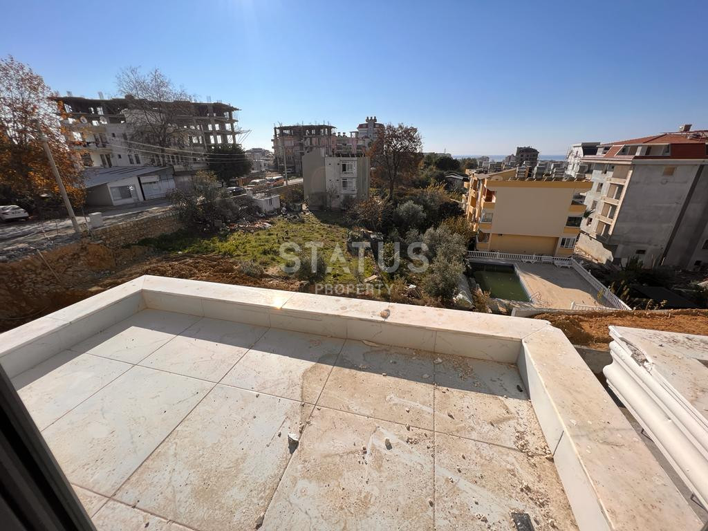 Новая двухкомнатная квартира 1+1 в новом ЖК в Авсалларе. 50м2 фото 16