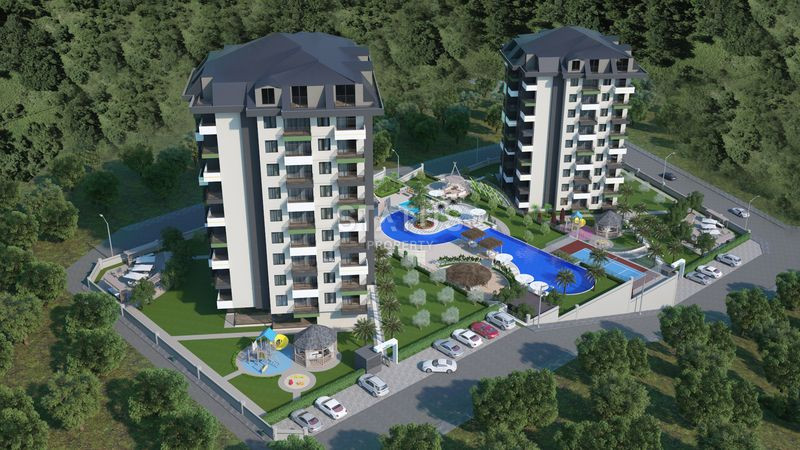 Эксклюзивный проект в районе Демирташ с инфинити-бассейном, 53-130 м2 фото 2