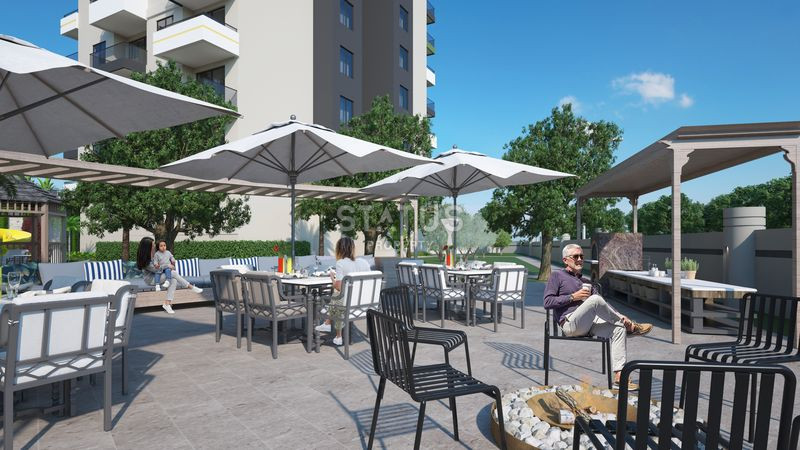 Эксклюзивный проект в районе Демирташ с инфинити-бассейном, 53-130 м2 фото 7