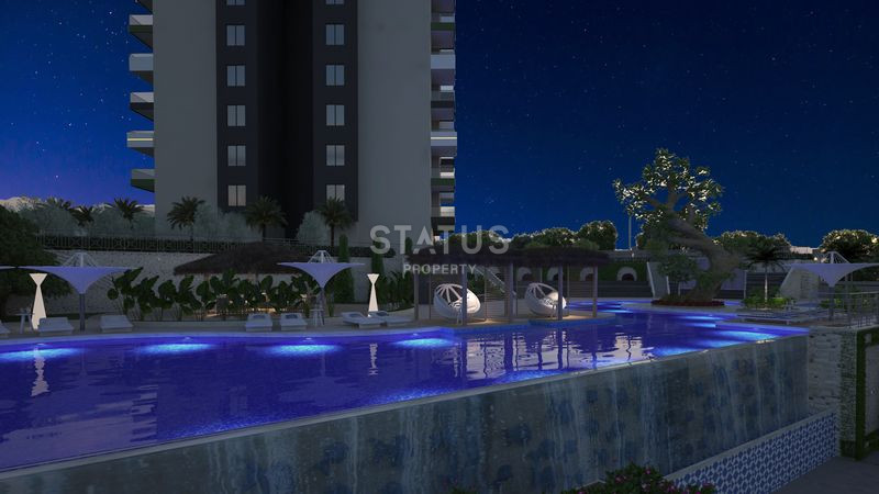 Эксклюзивный проект в районе Демирташ с инфинити-бассейном, 53-130 м2 фото 9