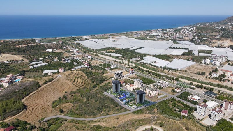 Эксклюзивный проект в районе Демирташ с инфинити-бассейном, 53-130 м2 фото 24