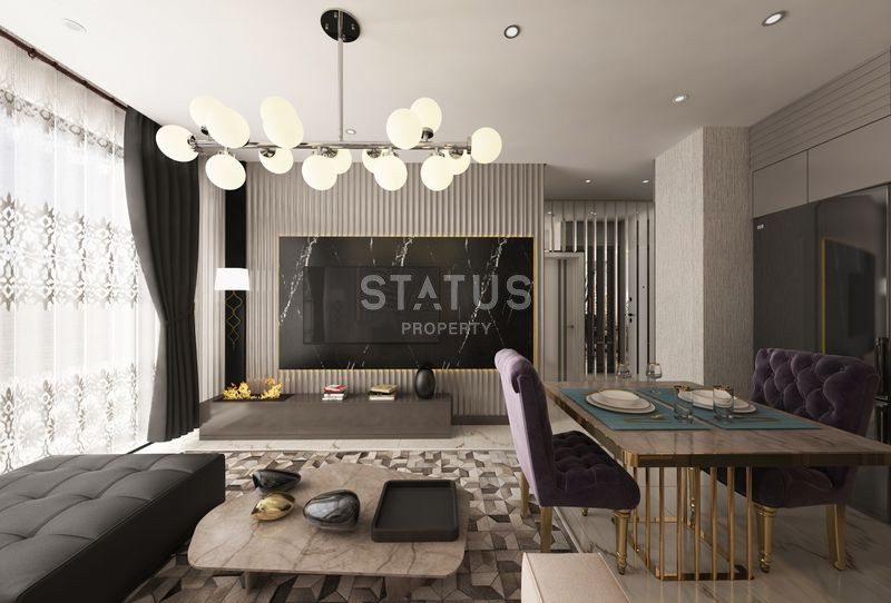 Эксклюзивный проект в районе Демирташ с инфинити-бассейном, 53-130 м2 фото 29