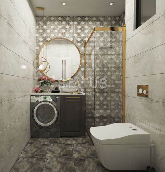 Эксклюзивный проект в районе Демирташ с инфинити-бассейном, 53-130 м2 фото 34