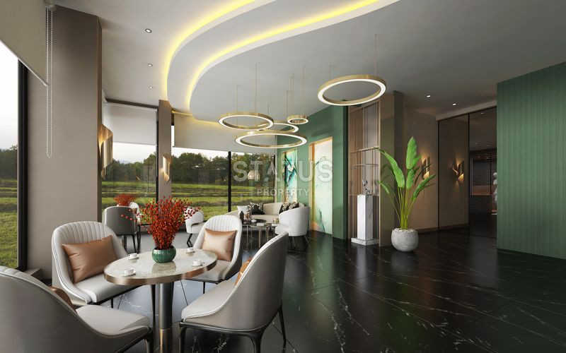 Эксклюзивный проект в районе Демирташ с инфинити-бассейном, 53-130 м2 фото 38