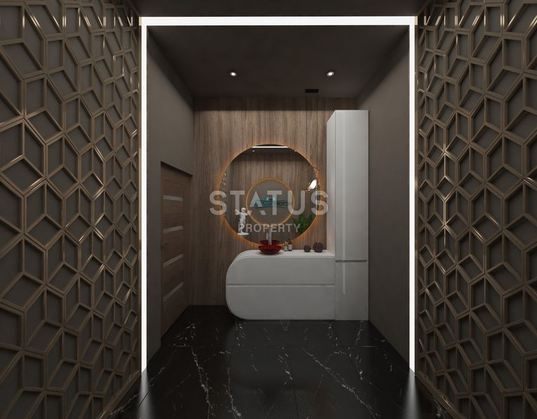 Эксклюзивный проект в районе Демирташ с инфинити-бассейном, 53-130 м2 фото 48