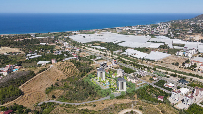 Эксклюзивный проект в районе Демирташ с инфинити-бассейном, 53-130 м2 фото 55