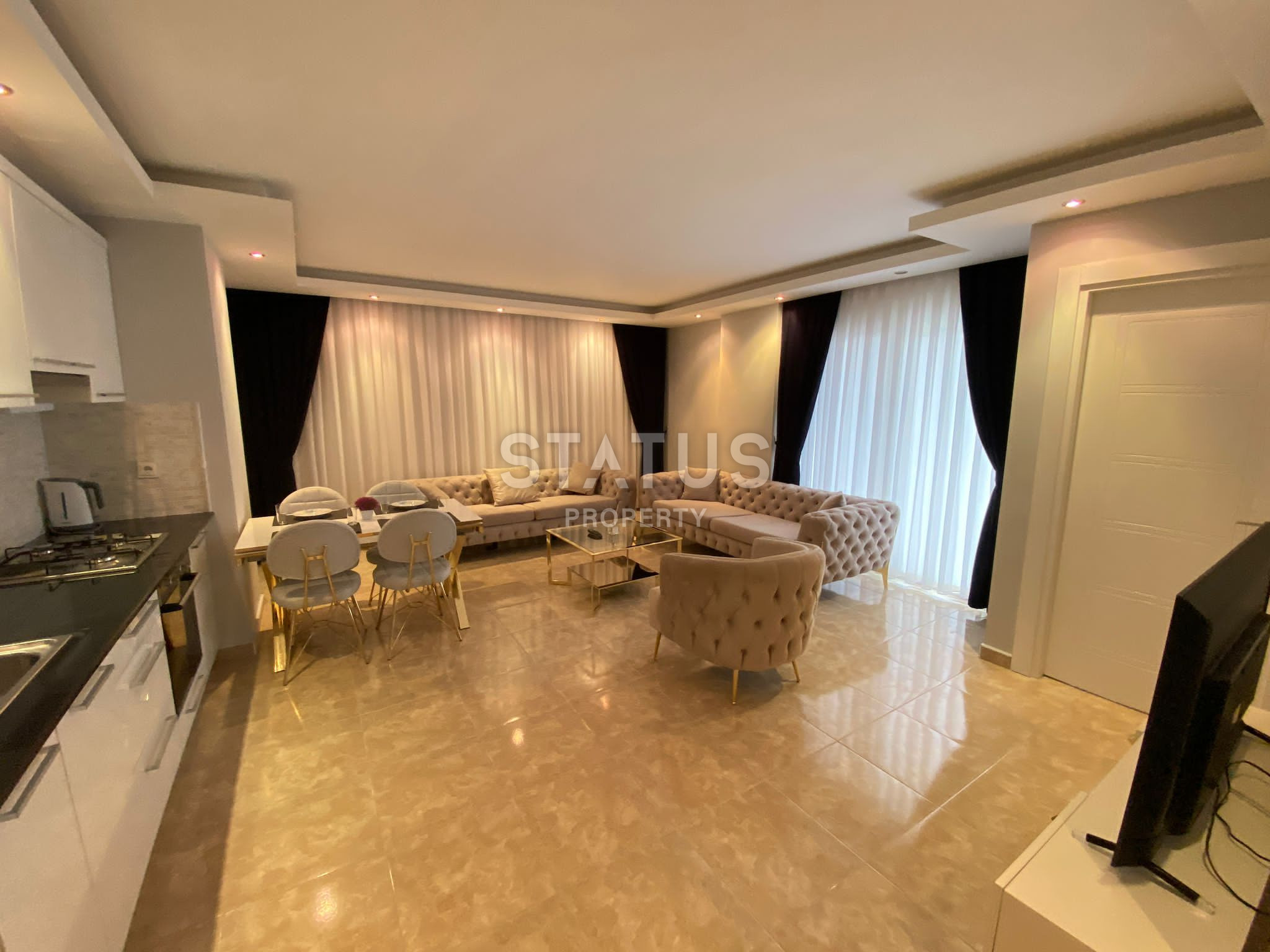 One-bedroom apartment in Cleopatra beach area, 65m2 фото 4