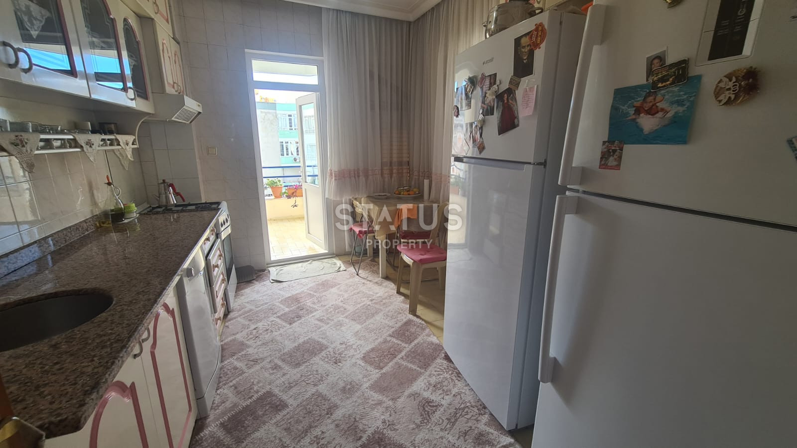 Четырёхкомнатная квартира в центре Аланьи в 250м от шикарных пляжей. 160м2 фото 7