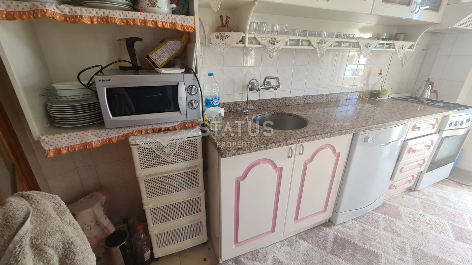 Четырёхкомнатная квартира в центре Аланьи в 250м от шикарных пляжей. 160м2 фото 9