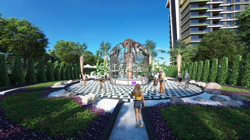 Premium class residential complex on the first coastline in Mahmutlar. 73m2 -163m2 фото 11