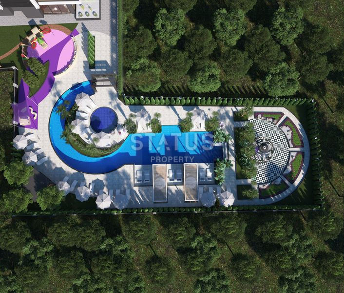 Premium class residential complex on the first coastline in Mahmutlar. 73m2 -163m2 фото 18