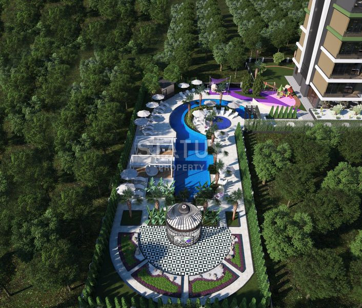 Premium class residential complex on the first coastline in Mahmutlar. 73m2 -163m2 фото 19