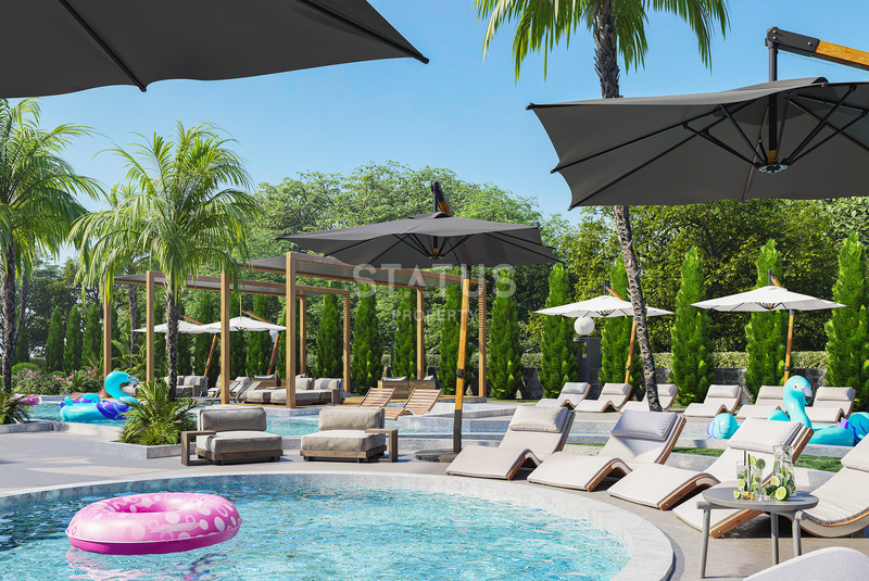 Premium class residential complex on the first coastline in Mahmutlar. 73m2 -163m2 фото 24