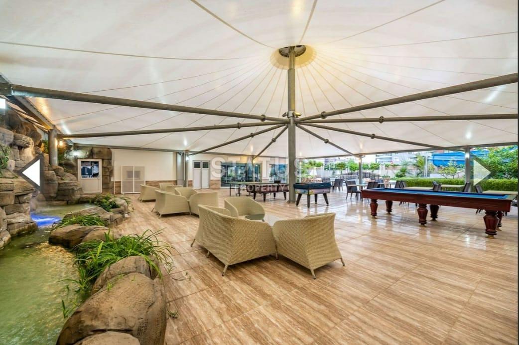 Beautiful furnished 1+1 apartment with partial sea view in Cikcilli, 67 m2. фото 18