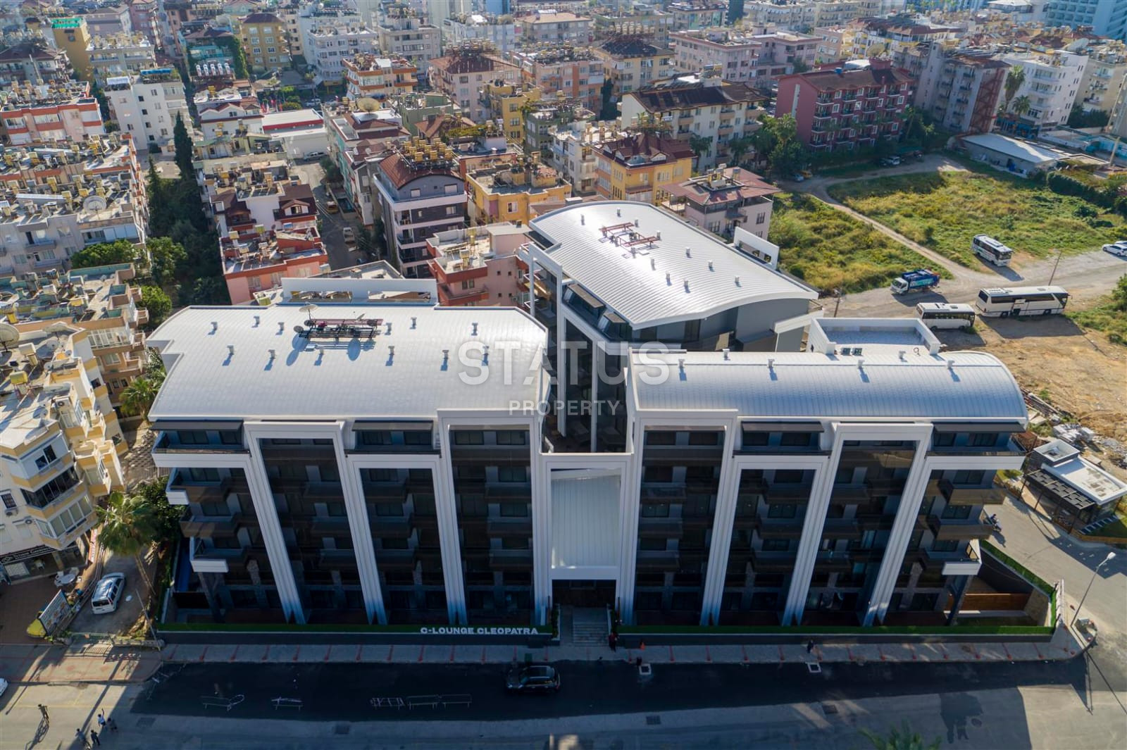 Двухуровневая квартиры в самом центре Аланьи, Клеопатра.  108 м2 фото 1