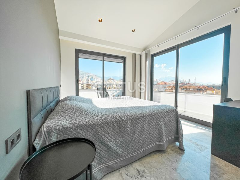 Двухуровневая квартиры в самом центре Аланьи, Клеопатра.  108 м2 фото 12