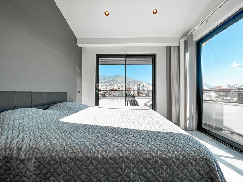 Двухуровневая квартиры в самом центре Аланьи, Клеопатра.  108 м2 фото 21