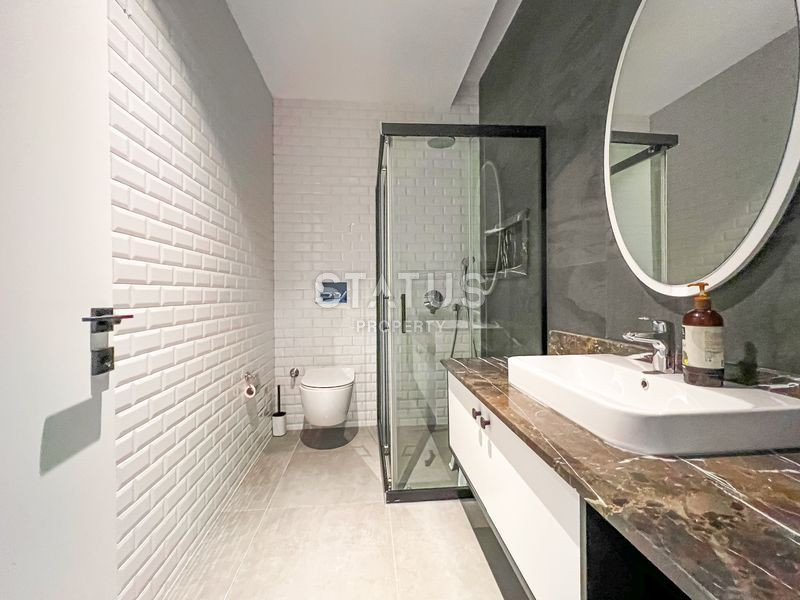 Двухуровневая квартиры в самом центре Аланьи, Клеопатра.  108 м2 фото 25