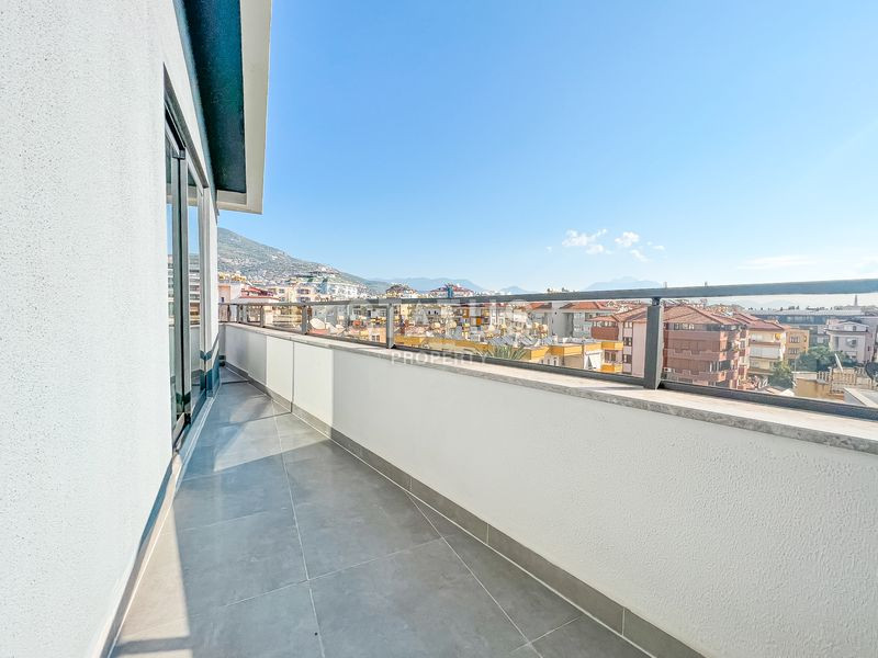 Двухуровневая квартиры в самом центре Аланьи, Клеопатра.  108 м2 фото 26