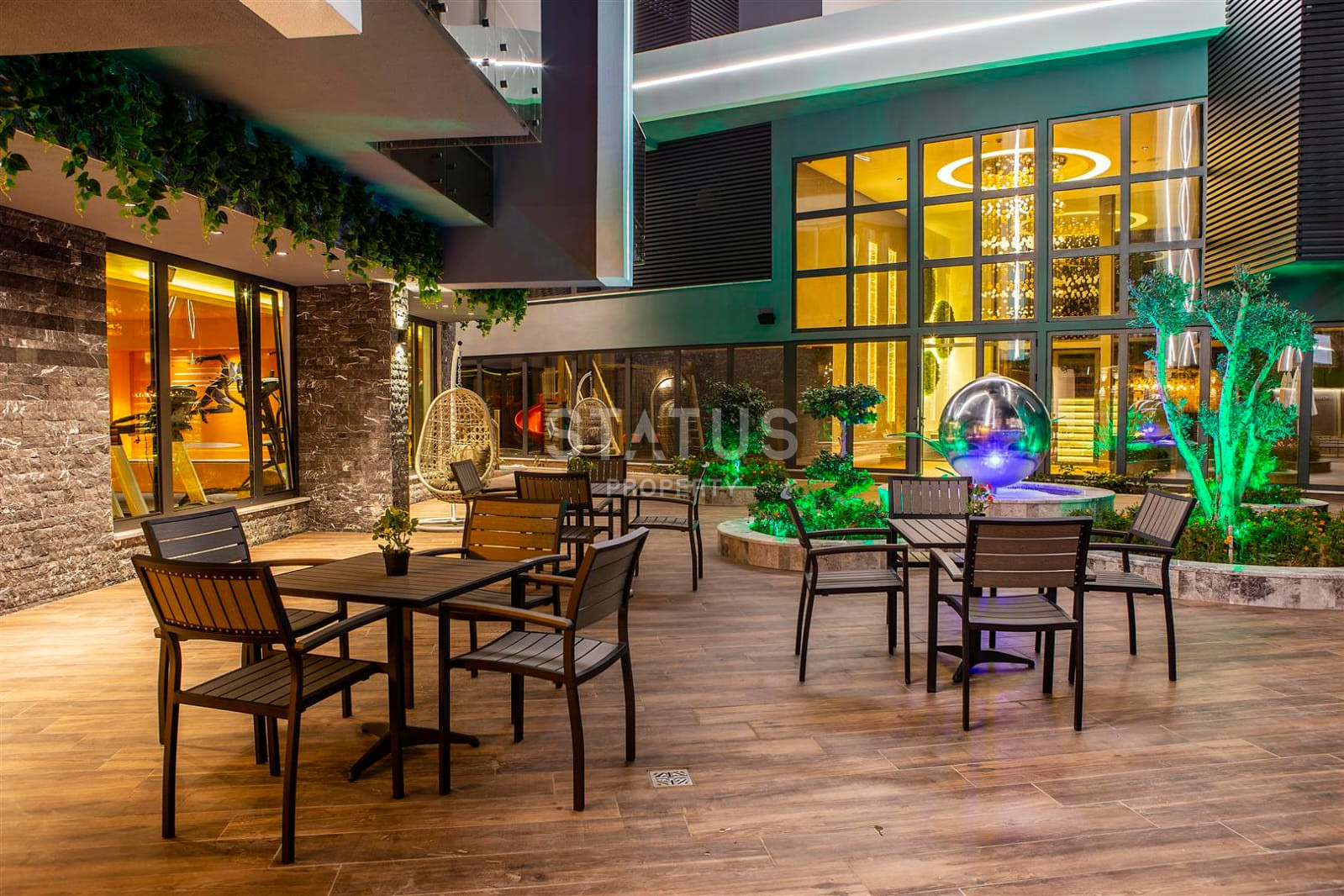 Двухуровневая квартиры в самом центре Аланьи, Клеопатра.  108 м2 фото 36