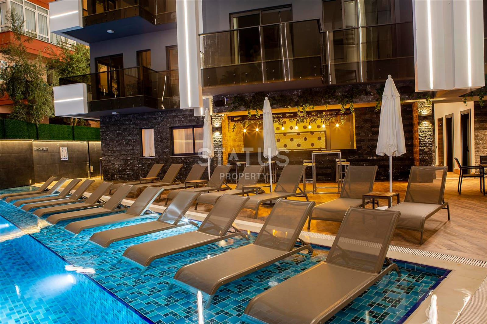 Двухуровневая квартиры в самом центре Аланьи, Клеопатра.  108 м2 фото 39