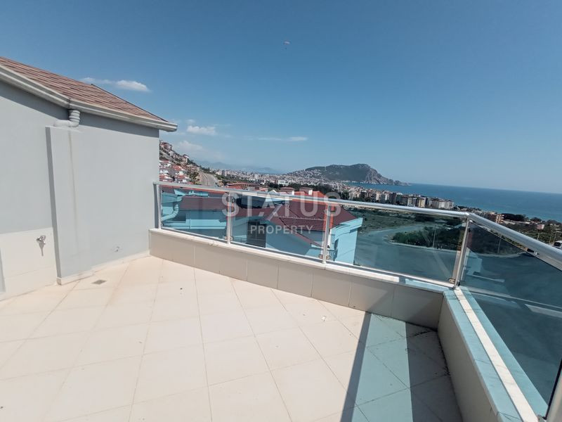 Двухуровневые квартиры с видом на море в центре Аланьи. 106 - 103м2 фото 7