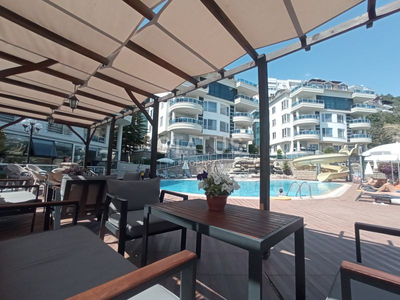 Двухуровневые квартиры с видом на море в центре Аланьи. 106 - 103м2 фото 16