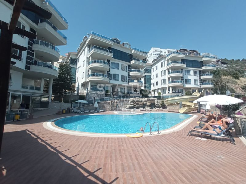 Двухуровневые квартиры с видом на море в центре Аланьи. 106 - 103м2 фото 17